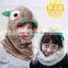 Cute Animal Flannel Women Child Beanie Windproof Ear Muff Earflap Cap Winter