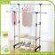 Double Tier Adjustable Stand Household Storage Clothes Drying Shelf