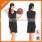 Best selling cheap mesh basketball jerseys sleeveless multi color for girls gym wear