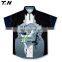 100% polyester tournament fishing shirts, wholesale fishing clothing