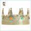 Cheap Plastic Party Fancy Dress Golden King and Queen Crowns HPC-0799