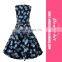 European Style High Quality Fashion Casual Tartan Short Sleeve Girl Dress