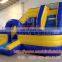 Promotion purple big inflatable slide for amusement