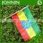 30*45cm polyester customized waving hand hold flag with plastic pole