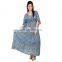 Indian Fashionable Casual Wear Women's Plus Size Maxi Dress Long Kaftan Beach Wear Sexy Stylish Dress Summer Loose Long Kaftan