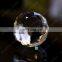 Machine Cut Light Topaz Color Crystal Ball Crystal Chandelier Parts