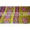 Women's Dress Mustard Designer Traditional Print Georgette Party Wear Saree