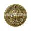 religion custom made metal coin/ logo engraved metal coin