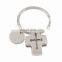 2D 3D POPULAR Souvenir LOGO SILVER METAL SOFT ENAMEL 4C PRINTED KEY RING