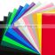 12x12 Inch Assorted Colors Pvc Permanent Backed Adhesive Vinyl Sheets