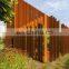 Corten Steel Edging Fence Corten Steel Sheet