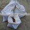 Bulk muslin grain bag for dried food or round bean with opt drawstring