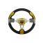 Hot sale  leather cars steering wheel control with high performance