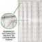 Modern hotel quality shower curtain with hooks 72"*72"