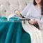 Moving Decoration Single Plain Flannel White Lamb Sherpa Blanket