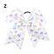 8inch Girl Unicorn Hairbands Children Cartoon Colorful Big Hair Bows Ponytail 6colors