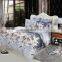 3D Bedding Set Reactive Printing Bed Cover 100% Polyester Flower Duvet Cover Set