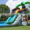 Jurassic Dinosaur Jungle Bounce House Combo Inflatable Bouncer Castle With Slide