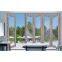 Gouble Glass Patio Accordion Aluminum alloy frame Folding Door With Insect Screen
