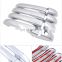 for Jeep Grand Cherokee 2011~2019 WK2 Chrome Door Handle Cover Trim Catch Set Car Styling Accessories 2012 2013 2014 2015 2016