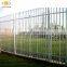 Garden steel palisade fence design