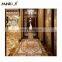 interior decoration Glazed & Golden Puzzle Ceramic Carpet tile