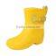 2015 girls side buckle ankle waterproof rain boots