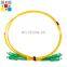 2021 YaTai yellow sc 1 core ftth fiber optical drop cable patch cord