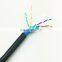 China Supplier Wholesale Price 26 Agw 305m 4 Pair Cat6 Network Cable  Cat 6 FTP Network Cable Cat6 Outdoor Cable