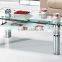 Oupusen knock down glass living room table set