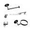 Home China 4 Pieces Chrome hardware set wall mounted 3m adhesive towel bar stainless steel accessory bathroom fittings shower