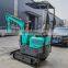 Factory sale EURO5 Engine mini 1 ton small digger excavator