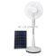 New Arrival Plastic 1.2M High 25W Solar Stand Fan
