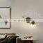Indoor Hotel Wall Lamp Creative Acrylic Astronaut Decorative Wall Light Modern Kids Bedroom Night Lamps