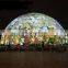 Outdoor Luxury Frame Dome House Greenhouse Geodesic Dome Tent