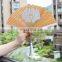 Reasonable Price Custom Handheld Peony Bamboo Fan with Tassels