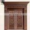 Guangdong High End Handle Lock Exterior House Villa Copper Door