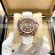 Luxury Automatic Mechanical Men's Watch Size 40mm Bezel Rainbow Diamond Calendar Display Movement Luminous Watch