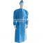 Disposable Non woven gown Non Sterile Reinforced Surgical gown