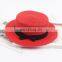 Flat Top Women Summer Beach Wide Brim Wholesale Straw Hat for Women