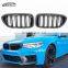 G30 F90 Pre Carbon Fiber Front Bumper Grill Double Line Kidney Front Grille For BMW 5 Series G30 F90 M5 Pre