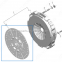 Fábrica chinesa FD430A-1601200 disco de embreagem assy de ?nibus discos de freio automotivo