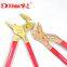 Non Sparking Water Pump Pliers Copper Alloy Material Xinda Explosion Proof Safety Tools Supplier