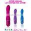 2016 best selling Waterproof Hot G point massage vibrator dildo clit vibrator for pussy vagina