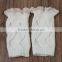 Hot Sale Lady Winter Socks Girl Boot Cuffs Diamond Pattern Lace Trim Light Grey Leg Warmers