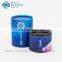 Luxury Cylindrical Organic Cosmetic Packaging Paper Round Boxes