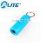 Mini USB Rechargeable Flashlight Keychain with Strobe Light