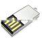 Metal Slim Usb Flash Drive /mini Usb Super Slim Usb /custom Flash Drive Usb 8gb