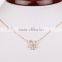Dubai jewellry butterfly necklace girl's silver sterling necklace fashion jewelry