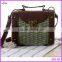 Fashion Girl's Beige Paper Straw Craft Bag